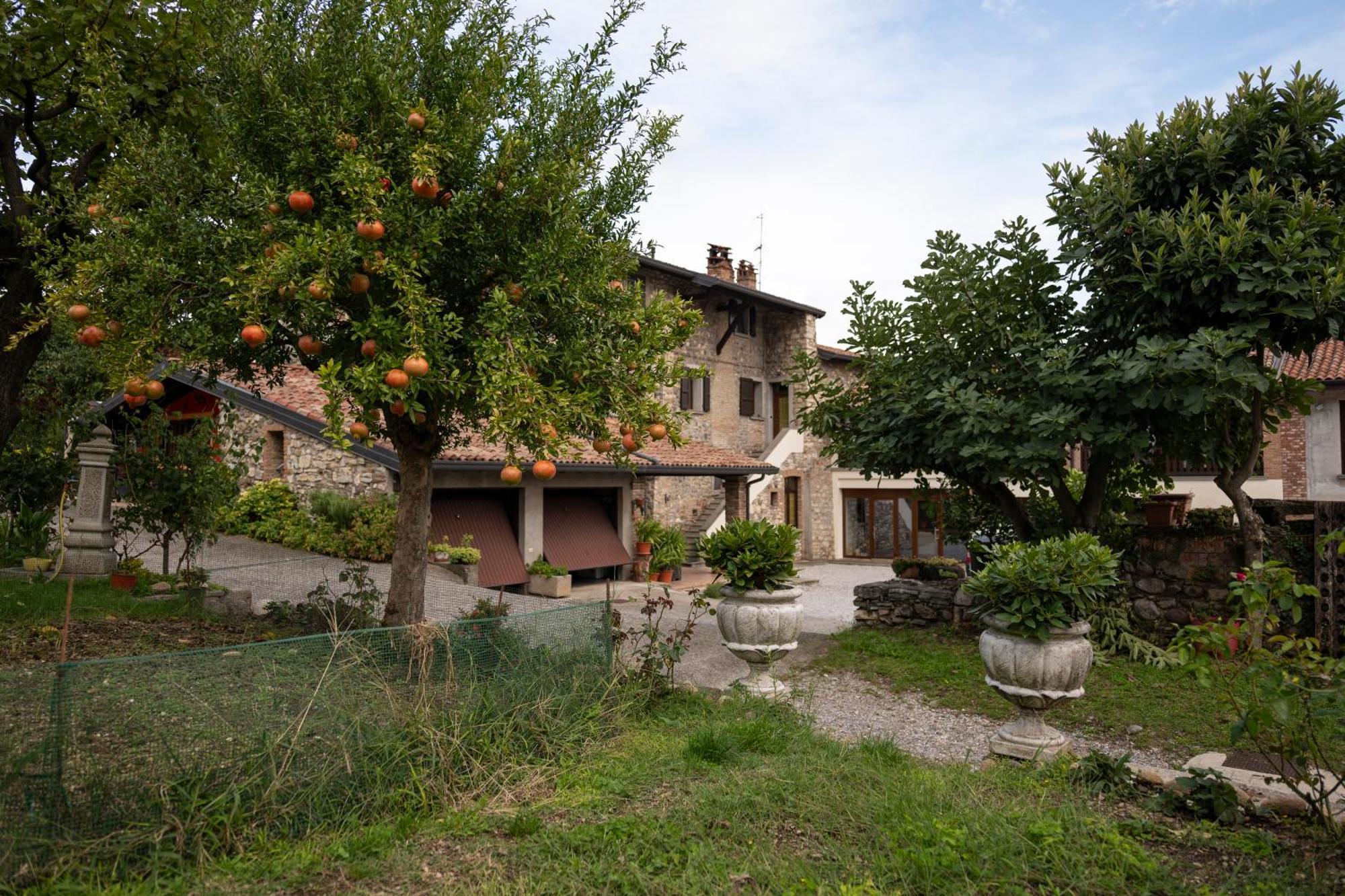 La Terrazza Sulle Vigne B&B Corte Franca Exteriér fotografie